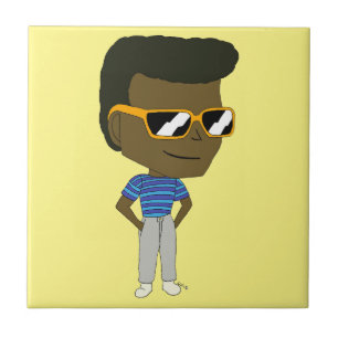 Chibi-Keramik Fliese