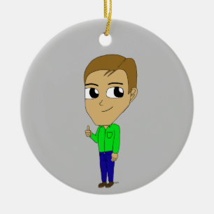 Chibi Keramik Ornament
