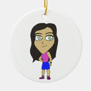 Chibi Keramik Ornament