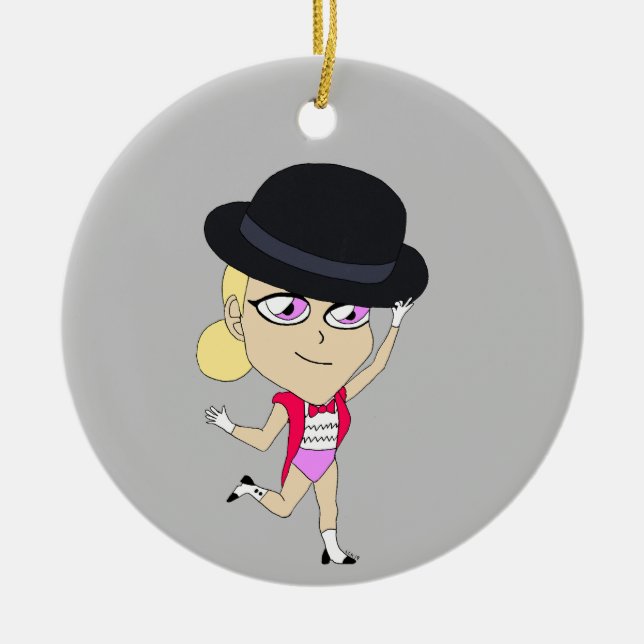 Chibi Keramik Ornament (Vorne)