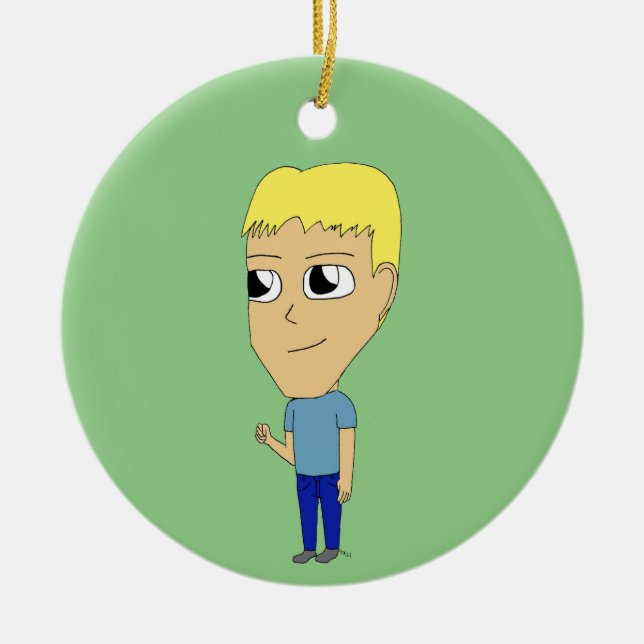 Chibi Keramik Ornament (Vorne)