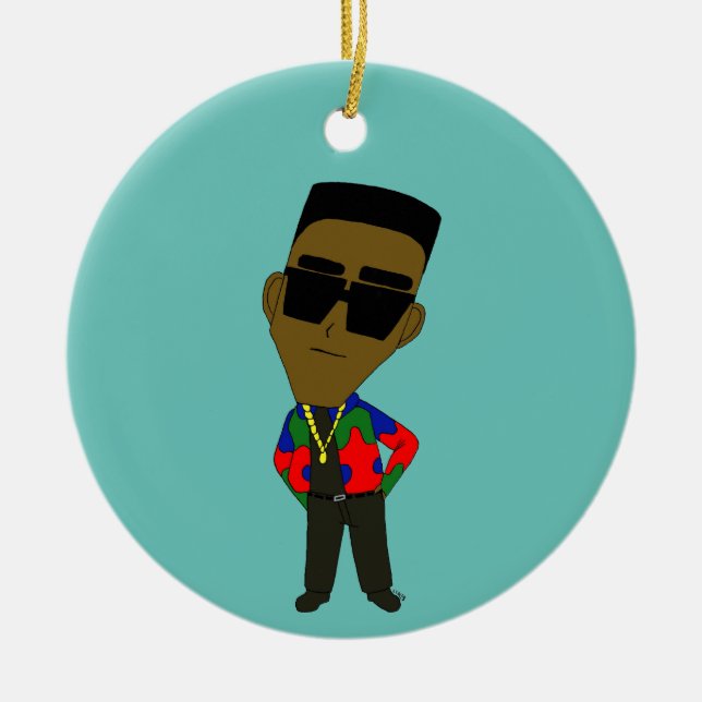 Chibi Keramik Ornament (Vorne)