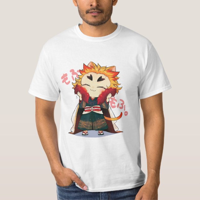 Chibi kyojuro rengoku cool T-Shirt (Vorderseite)