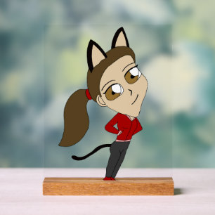 Chibi-Mädchen Acrylschild