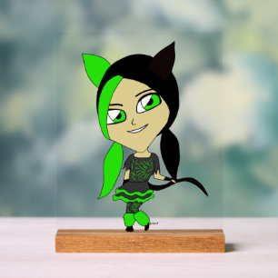 Chibi-Mädchen Acrylschild