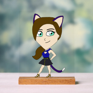 Chibi-Mädchen Acrylschild