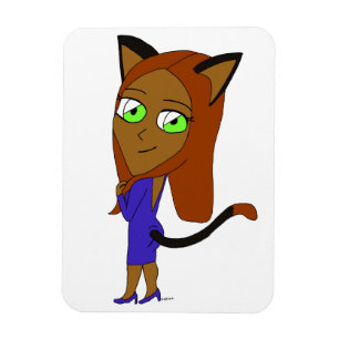 Chibi-Mädchen Magnet