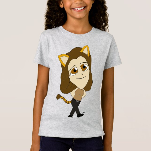 Chibi-Mädchen T-Shirt (Vorderseite)