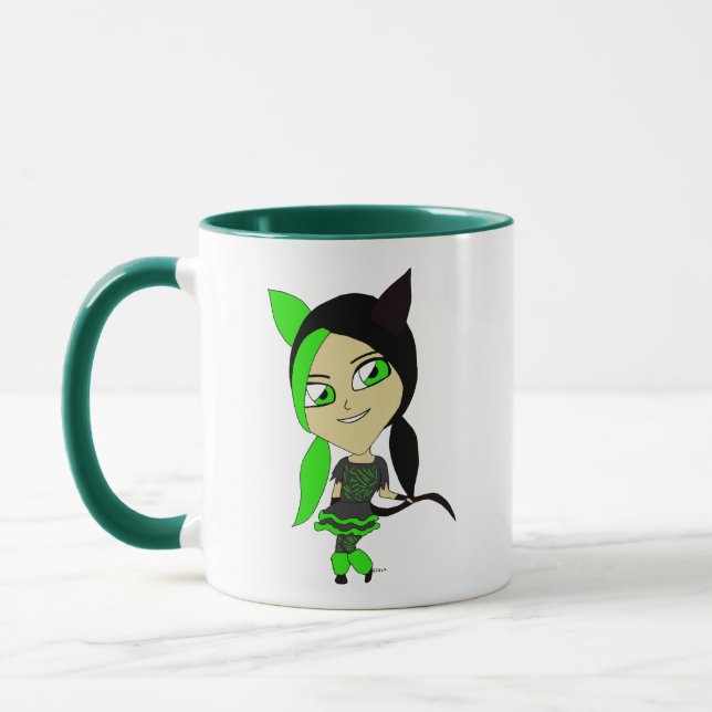 Chibi-Mädchen Tasse (Links)