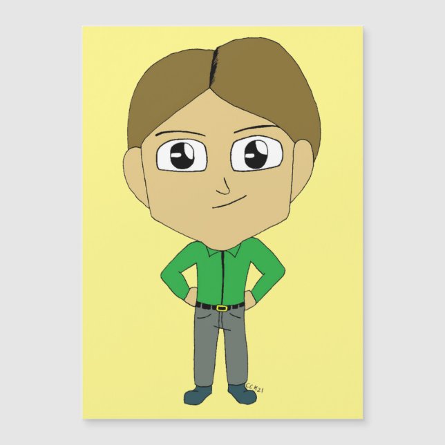 Chibi Magnetkarte (Vorderseite)