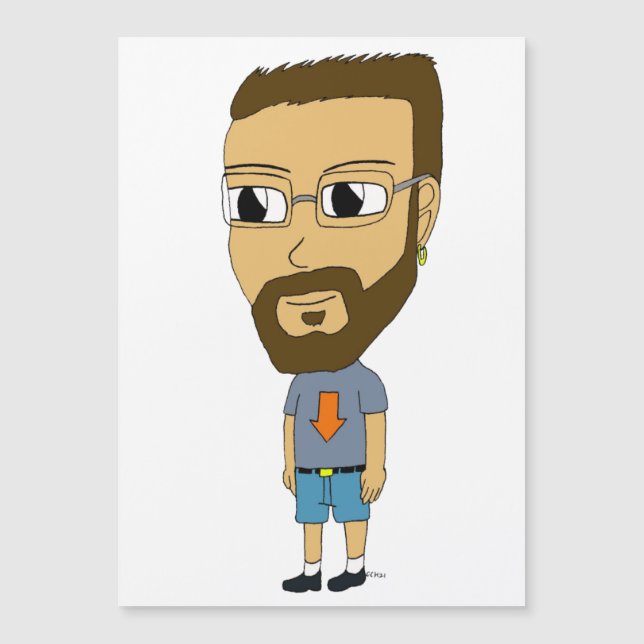 Chibi Magnetkarte (Vorderseite)