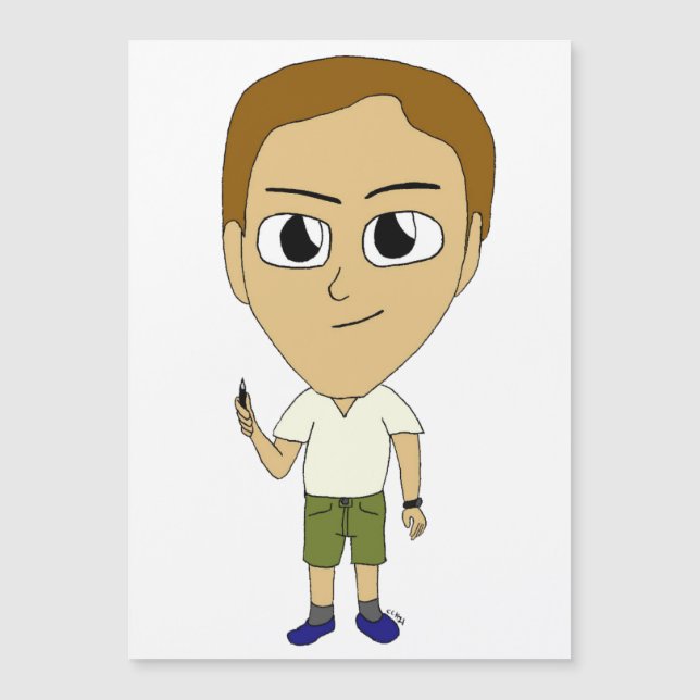 Chibi Magnetkarte (Vorderseite)