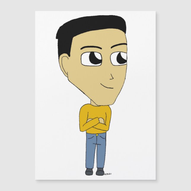Chibi Magnetkarte (Vorderseite)