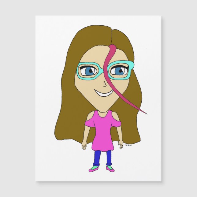 Chibi Magnetkarte (Vorderseite)