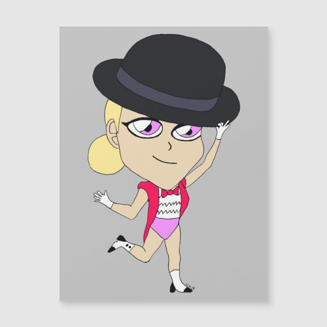 Chibi Magnetkarte (Vorderseite)