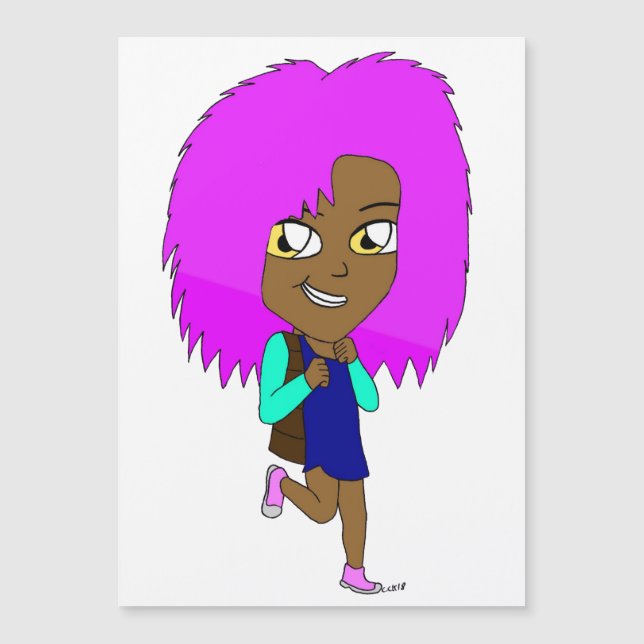 Chibi Magnetkarte (Vorderseite)