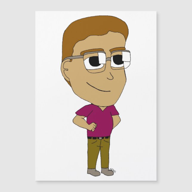 Chibi Magnetkarte (Vorderseite)