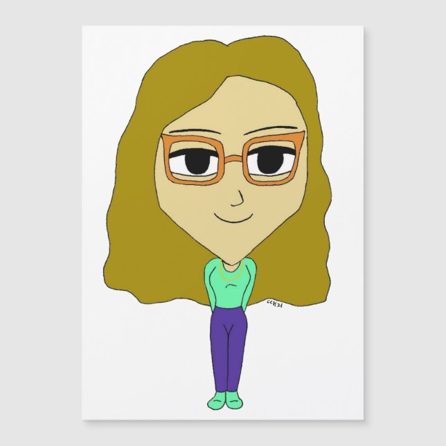 Chibi Magnetkarte (Vorderseite)
