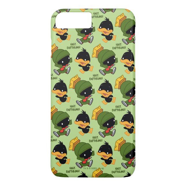 Chibi MARVIN THE MARTIAN™ & DAFFY DUCK™ Case-Mate iPhone Hülle (Rückseite)