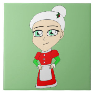 chibi mrs claus fliese