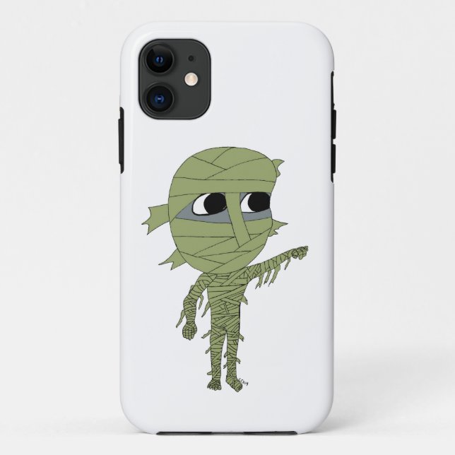 Chibi-Mumie Case-Mate iPhone Hülle (Rückseite)