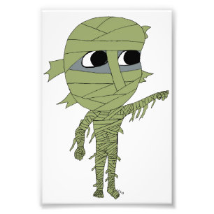 Chibi-Mumie Fotodruck