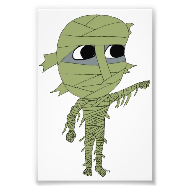 Chibi-Mumie Fotodruck (Vorne)