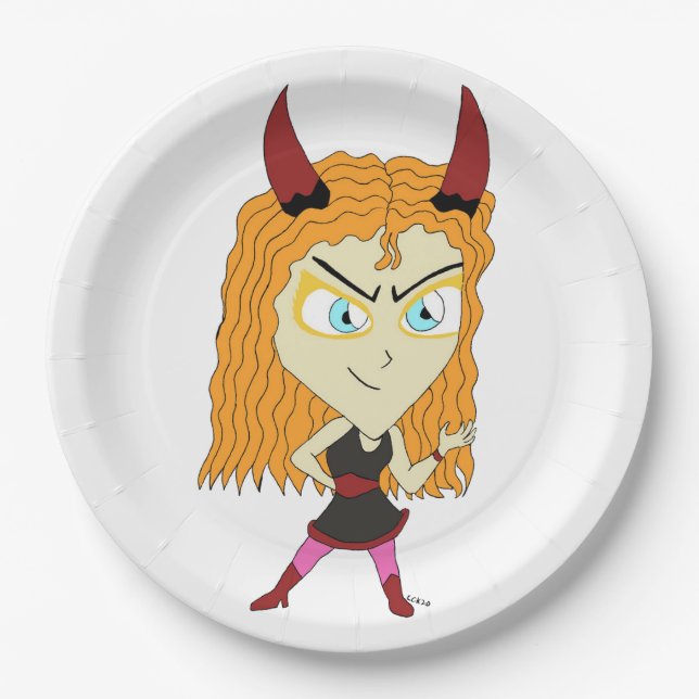 Chibi Pappteller (Vorderseite)