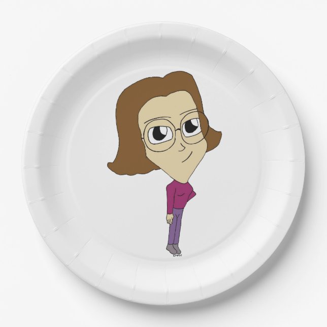 Chibi Pappteller (Vorderseite)