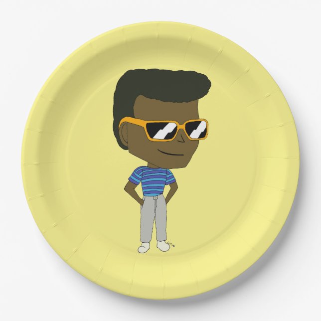 Chibi Pappteller (Vorderseite)