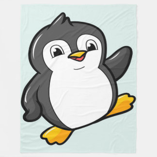 Chibi Penguin | Penguin Lover | Clolorful Gift Fleecedecke
