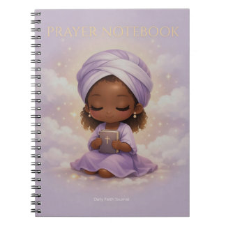 Chibi Prayer Journal Notebook Notizblock