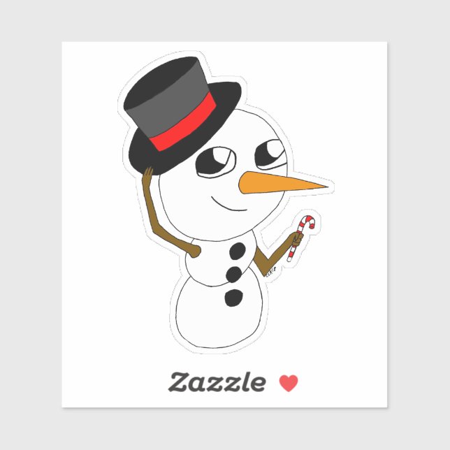 Chibi-Raucher Aufkleber (Blatt)