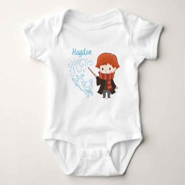 Chibi Ron Weasley Baby Strampler (Vorderseite)
