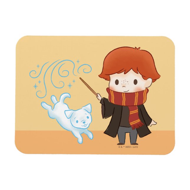 Chibi Ron Weasley Magnet (Horizontal)