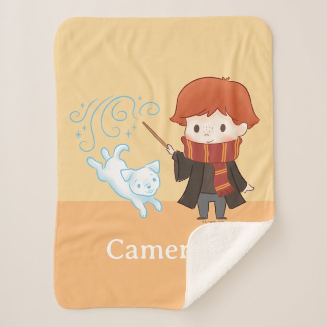 Chibi Ron Weasley Sherpadecke (Vorderseite)