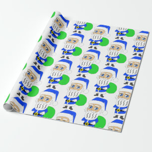 Chibi Santa Claus Geschenkpapier