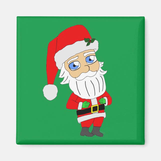 Chibi santa-Clubmagnet Magnet (Vorne)