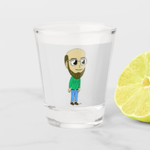 Chibi-Scheiben Schnapsglas