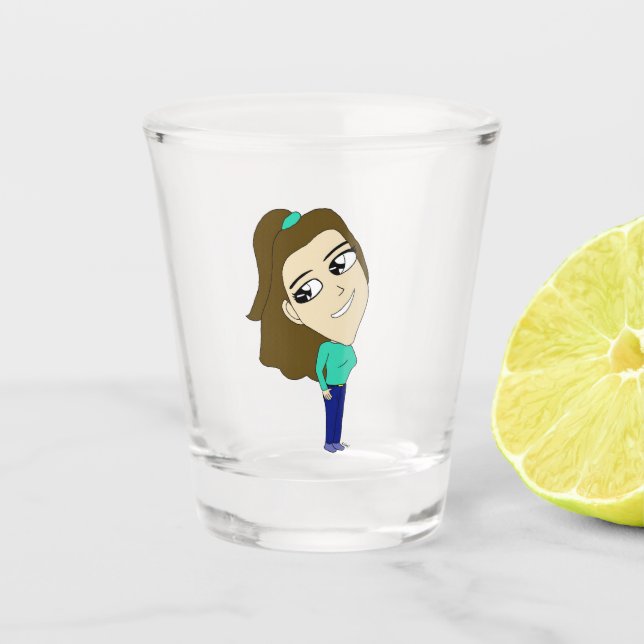 Chibi Schnapsglas (Vorderseite)