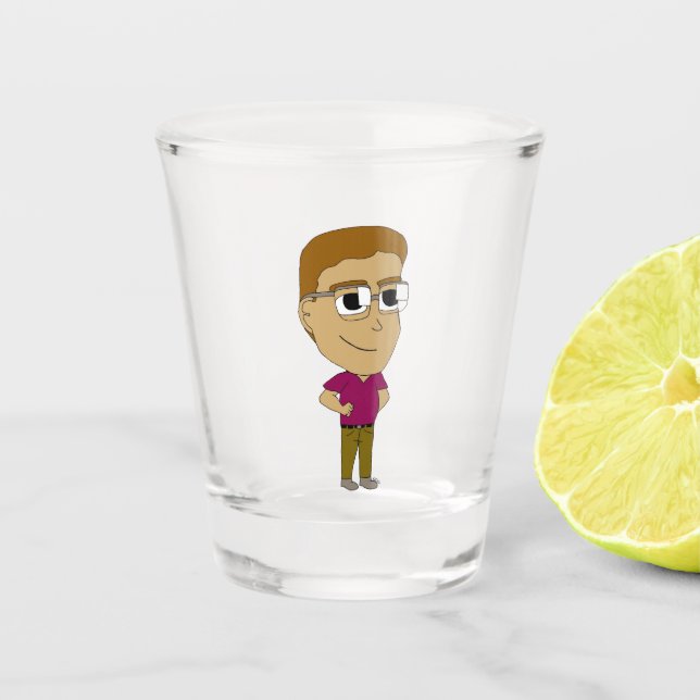 Chibi Schnapsglas (Vorderseite)