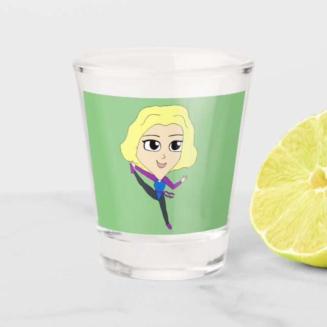 Chibi Schnapsglas (Vorderseite)