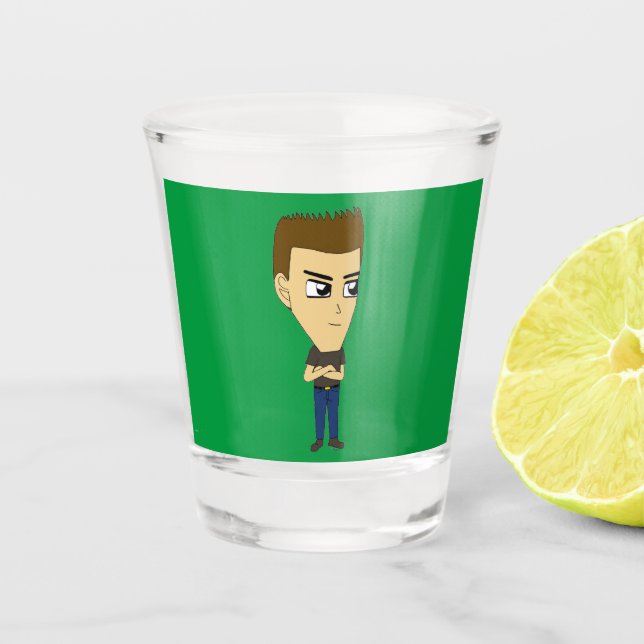 Chibi Schnapsglas (Vorderseite)