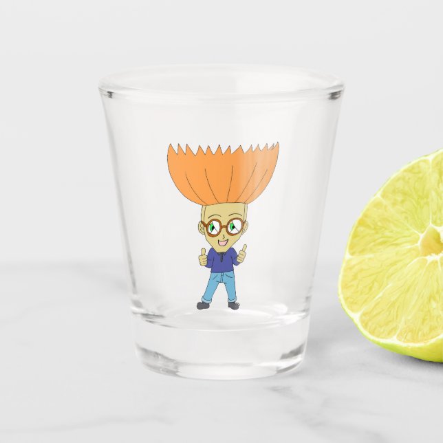 Chibi Schnapsglas (Vorderseite)