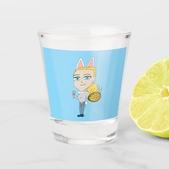Chibi Schnapsglas (Vorderseite)