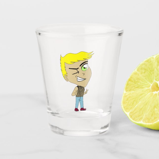 Chibi Schnapsglas (Vorderseite)