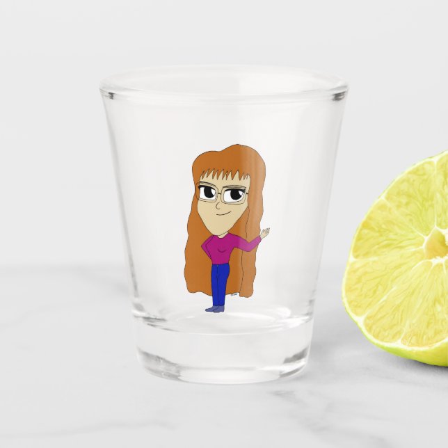 Chibi Schnapsglas (Vorderseite)