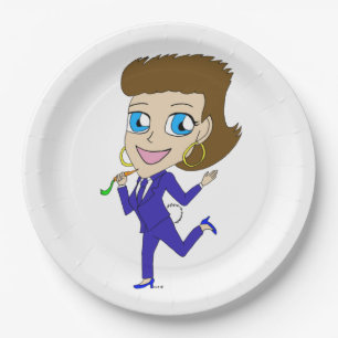 Chibi-Schwanz Pappteller