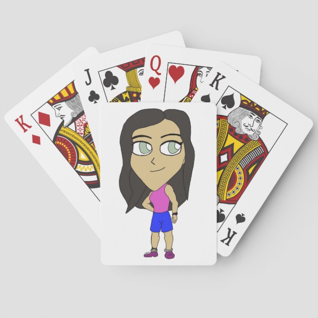 chibi  spielkarten (Rückseite)