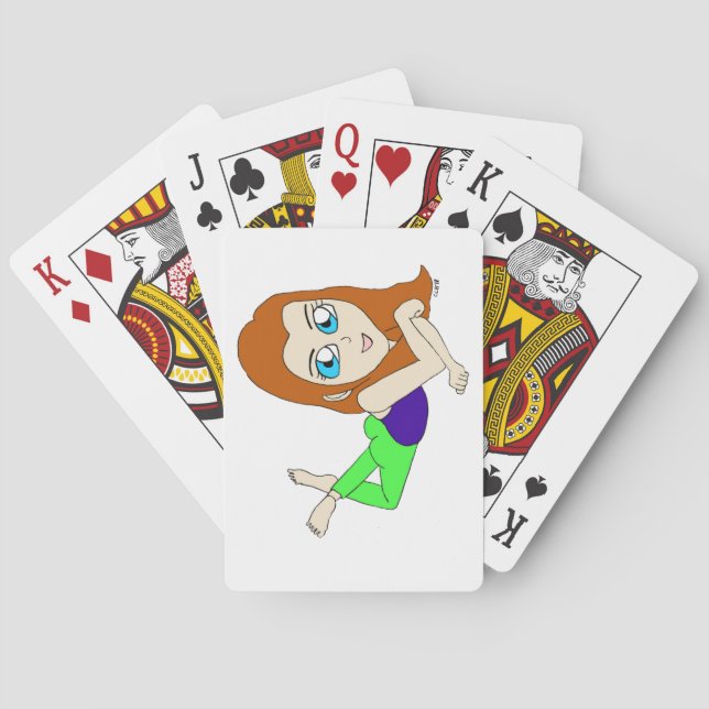 chibi  spielkarten (Rückseite)